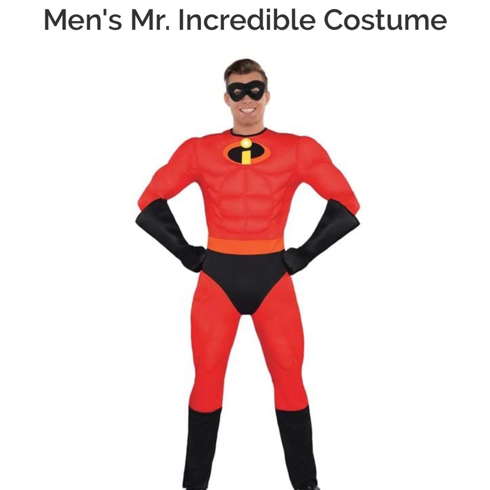 Mr. Incredible Costume Size XXL